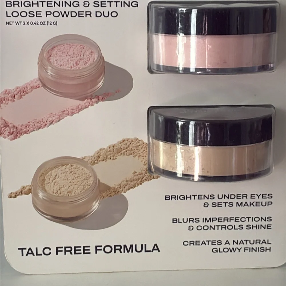 Ruby & Millie New York Total Set Brightening & Setting Loose Powder Duo